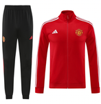 Manchester United 24/25 Men's Red Long Zip Jacket
