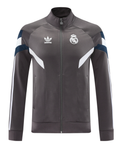 Real Madrid 24/25 Men's Gray Long Zip Jacket