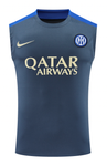 Inter Milan 24/25 Men's Dark Gray Training Tank Top