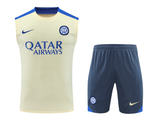 Inter Milan 24/25 Men's Light Yellow Training Tank Top
