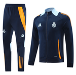 Real Madrid 24/25 Men's Navy Long Zip Jacket