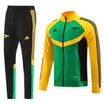 Arsenal 24/25 Men's Green-Yellow Long Zip Jacket
