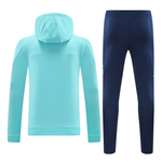 Real Madrid 24/25 Men's Turquoise Hoodie Tracksuit