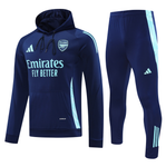 Arsenal 24/25 Men's Navy Hoodie Tracksuit