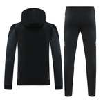 Manchester United 24/25 Men's Black Hoodie Tracksuit