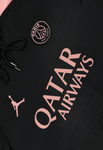 Paris Saint-Germain 24/25 Men's Black Hoodie Tracksuit