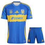 Tigres UANL 24/25 Kid's Away Shirt and Shorts