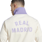 Real Madrid 24/25 Men's Originals White Long Zip Jacket