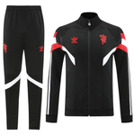 Manchester United 24/25 Men's Originals Black Long Zip Jacket