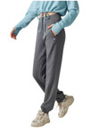 Alo Women's Gray High-Rise Pant