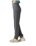 Alo Women's Gray High-Rise Pant