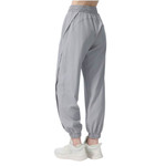 Alo Women's Light Gray High-Waisted Joggers