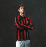 AC Milan Men's 125th Red & Black Anniversary Long Sleeve Shirt
