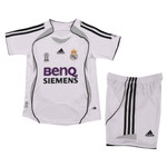Real Madrid 06/07 Kid's Home Retro Mini-Kit