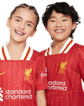 CHAMPIONS 20 Liverpool 24/25 Kid's Home Shirt and Shorts