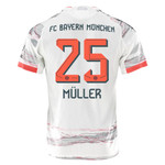 #25 MÜLLER Bayern Munich 25/26 Authentic Men's Away Shirt
