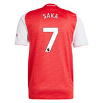 SAKA #7 Arsenal 25/26 Authentic Men's Home Shirt - PL Font