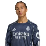 MBAPPÉ #10 Real Madrid 25/26 Men's Away Long Sleeve Shirt