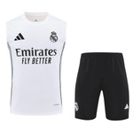 Real Madrid 25/26 Men's White Training Tank Top