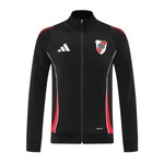 River Plate 25/26 Men's Black Long Zip Jacket