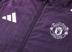 Manchester United 25/26 Men's Purple Long Zip Windbreaker