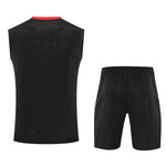 Manchester United 25/26 Men's Black-Red Terrace Icon Tank Top
