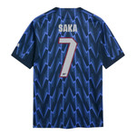 SAKA #7 Arsenal 25/26 Authentic Men's Away Shirt - Arsenal Font