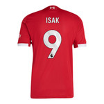 ISAK #9 Liverpool 25/26 Authentic Men's Home Shirt - PL Font