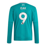 ISAK #9 Liverpool 25/26 Men's Third Long Sleeve Shirt - PL Font