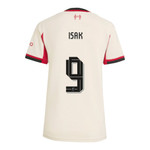 ISAK #9 Liverpool 25/26 Women's Away Shirt - Liverpool Font