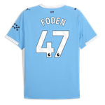 FODEN #47 Manchester City 25/26 Kid's Home Mini-Kit - PL Font