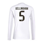 BELLINGHAM #5 Real Madrid 25/26 Men's Home Long Sleeve Shirt