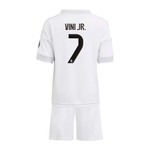 VINI JR #7 Real Madrid 25/26 Kid's Home Mini-Kit