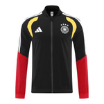 Germany 2026 Men's Black Long Zip Jacket