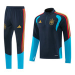 Spain 2026 Men's Dark Blue Short Zip Tracksuit
