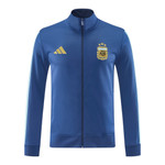 Argentina 2026 Men's Blue Long Zip Jacket