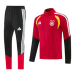 Germany 2026 Men's Red Long Zip Jacket