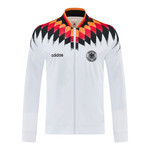 Germany 2026 Men's Remake White Long Zip Jacket