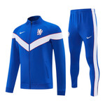 Chelsea 26/27 Men's Blue Long Zip Tracksuit