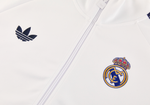 Real Madrid 26/27 Men's White Long Zip Jacket