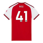 RICE #41 Arsenal 26/27 Women's Home Shirt - PL Font