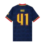 RICE #41 Arsenal 26/27 Stadium Men's Away Shirt - Club Font
