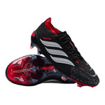 Predator Elite FG - Black/White/Red