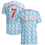 RONALDO #7 Men's 21/22 Stadium Manchester United Away Shirt