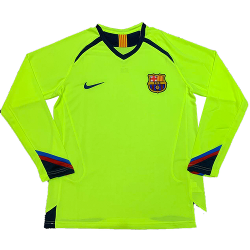 Barcelona 05/06 Men's Away Retro Long Sleeve Shirt