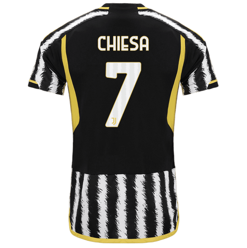 CHIESA #7 Juventus 23/24 Stadium Men's Home Shirt
