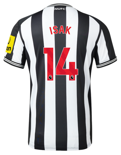 ISAK #14 Newcastle United 23/24 Stadium Men's Home Shirt - PL Font