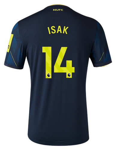 ISAK #14 Newcastle United 23/24 Authentic Men's Third Shirt - PL Font