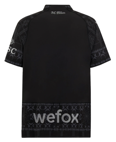 AC Milan X Pleasures 23/24 Authentic Men's Dark Shirt