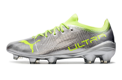 Puma Ultra 1.3 FG/AG - Silver/Neon Yellow